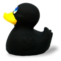 Badeente Black Duck