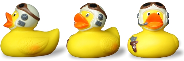 Squeaky Army Duck - Headset