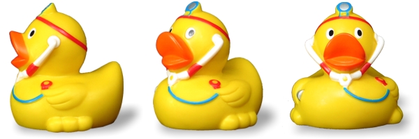 Squeaky Doctor Duck