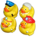 Squeaky Prevention Ducks - 4er Set