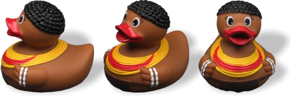 Badeente Afrikanerin