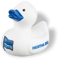 Badeente Hertha BSC Fahne pur