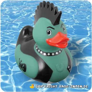 Mini-Quietschente Rockstar Duck