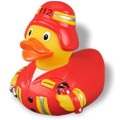 Badeente Feuerwehrmann