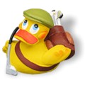 Badeente Golf Duck