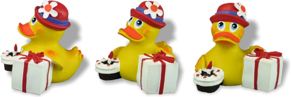 Badeente Happy Birthday Duck