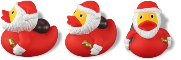 Badeente New Santa