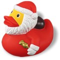 Badeente New Santa