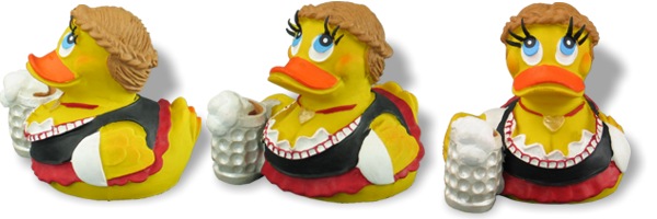 Badeente Dirndl Duck