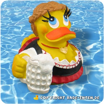 Badeente Dirndl Duck