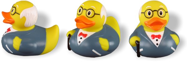 Badeente Opa Hans