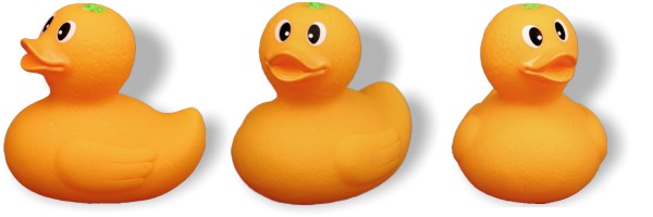 Badeente Ses Frchtchen Orange