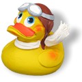 Badeente Pilot Duck