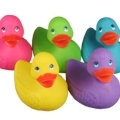 Badeente Plitsch Platsch Colore - 5er Set