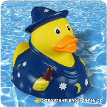 Badeente Zauberer Iz