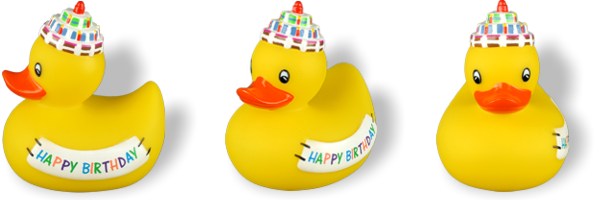 Badeente Gunnar Geburtstag