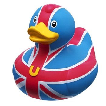 Mini-Quietscheente Brit Duck