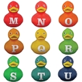 Mini-Quietscheente Alphabet Ducks M bis Z