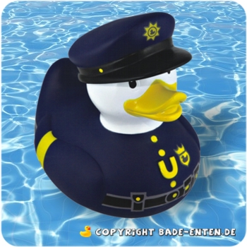 Mini-Quietscheente Cop Duck