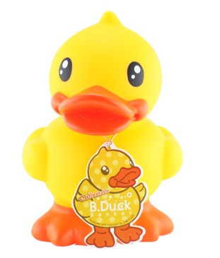 Spardose Bduck Mini gelb