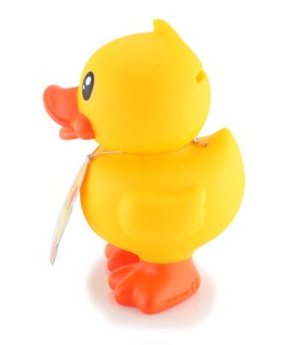 Spardose Bduck Mini gelb