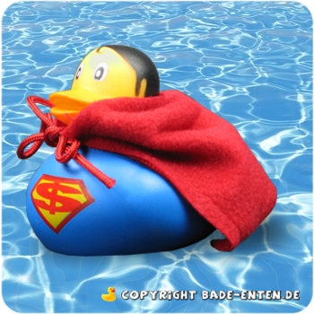 Deco Duck Supermn - Funky Ducky